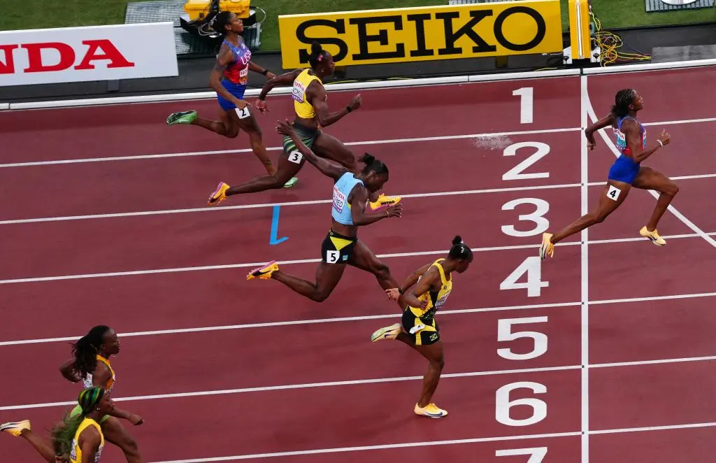 飞人大战, 在男子百米